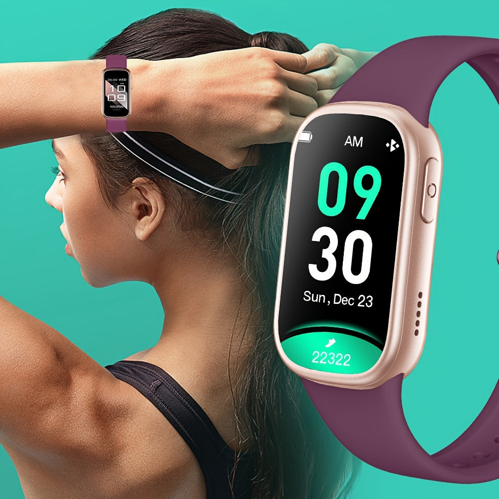 AquaFit Vandtæt Smartwatch og Fitness Tracker med Lang Batteritid