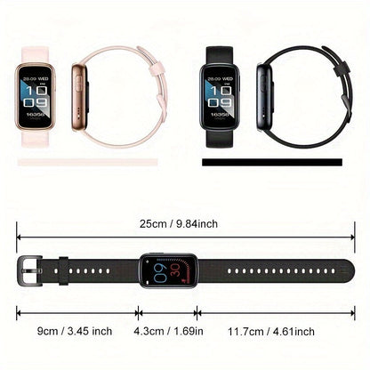 AquaFit Vandtæt Smartwatch og Fitness Tracker med Lang Batteritid