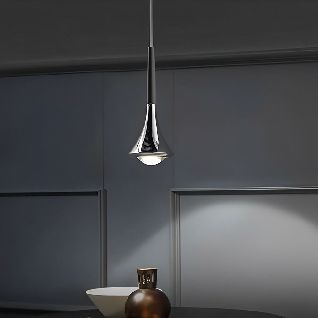 AquaLight Skandinavisk Dråbeformet LED Pendellampe med Moderne Design