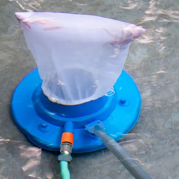 AquaVac Poolstøvsuger med Slangebaseret Sugning og Genanvendeligt Filter