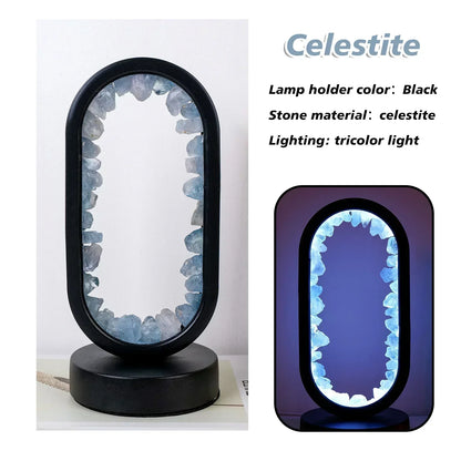 AuraStone Naturlig Ametyst Serenity Lampe
