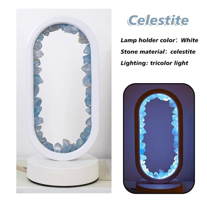 AuraStone Naturlig Ametyst Serenity Lampe