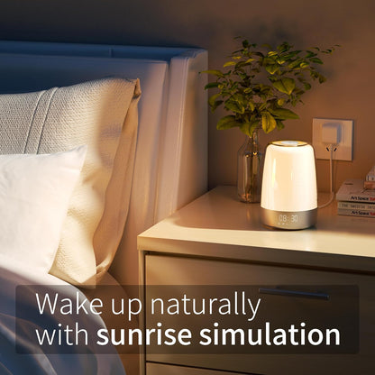 Aurora Wake-Up Light Solopgangsvækkeur med Naturlyde
