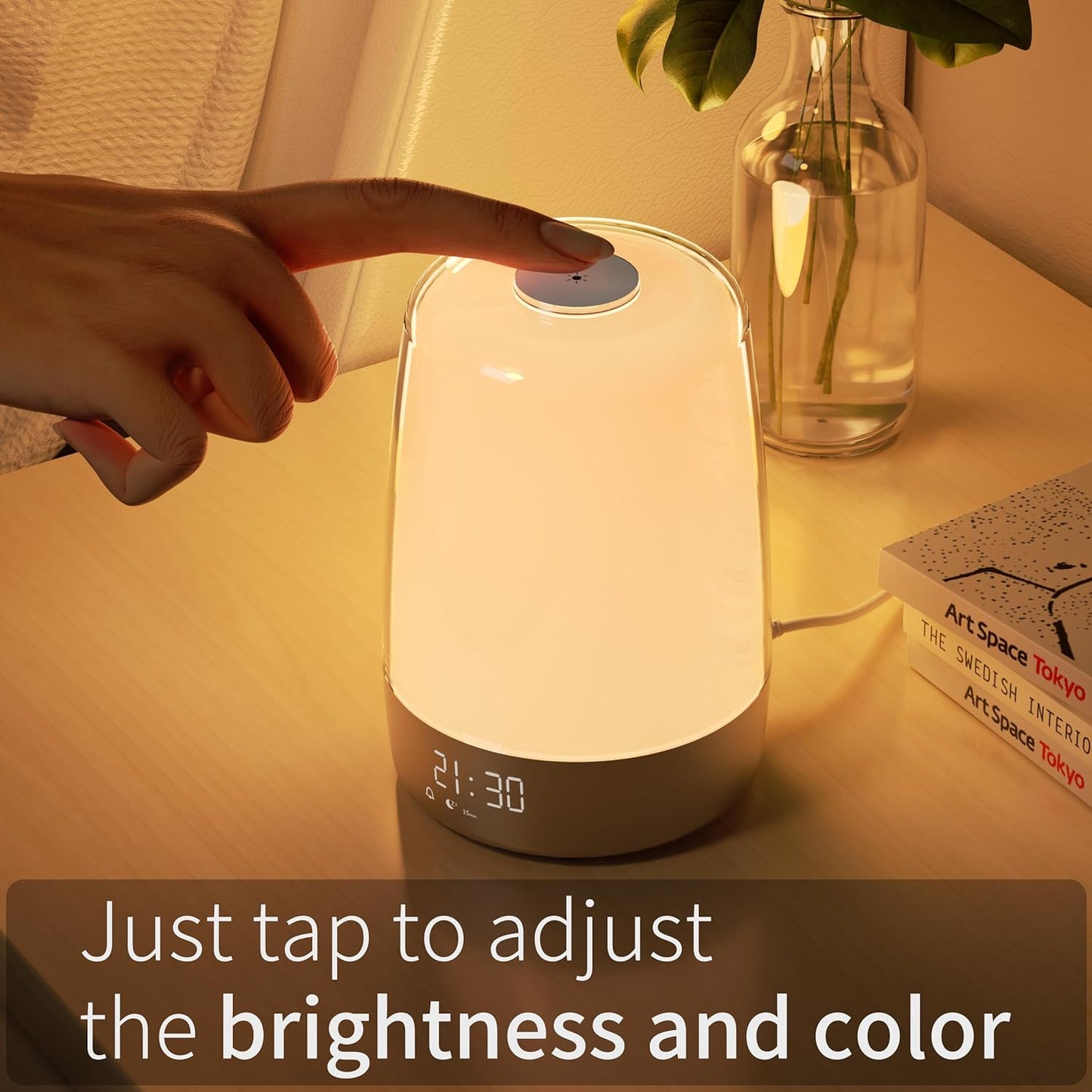 Aurora Wake-Up Light Solopgangsvækkeur med Naturlyde