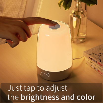 Aurora Wake-Up Light Solopgangsvækkeur med Naturlyde