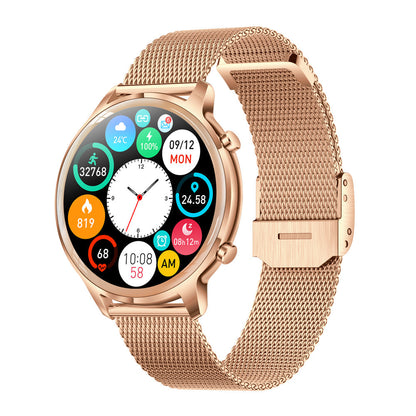 Aurora Smartwatch til Kvinder med Fitnessfunktioner og Notifikationer