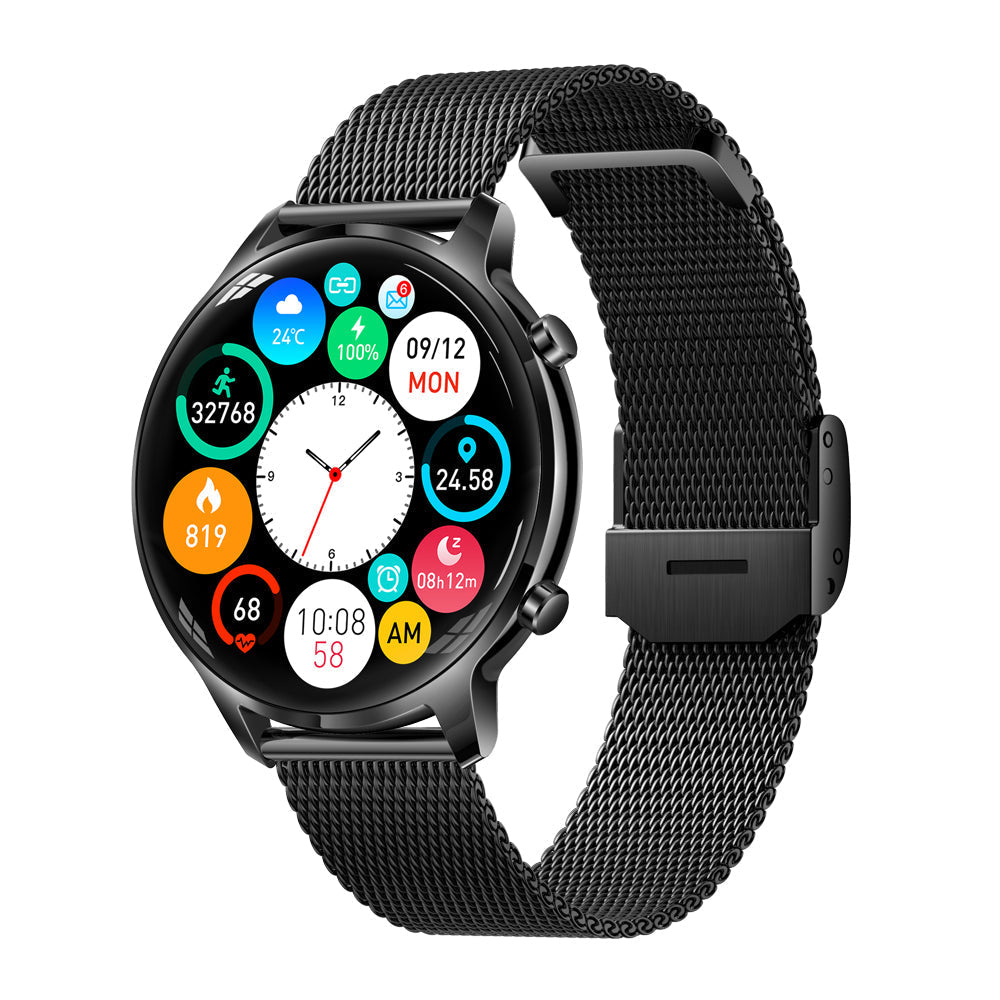 Aurora Smartwatch til Kvinder med Fitnessfunktioner og Notifikationer