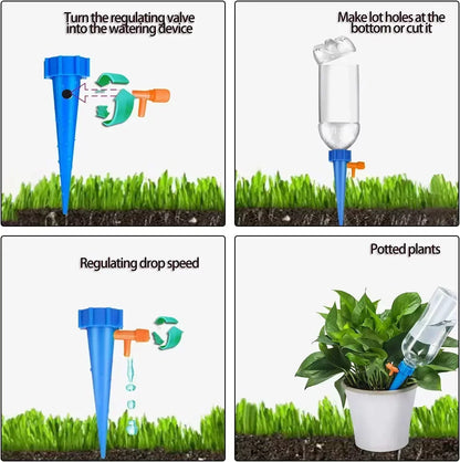 Automatisk Selvvandingssystem til Planter – 10 stk. Justerbare Drypvandingsspyd