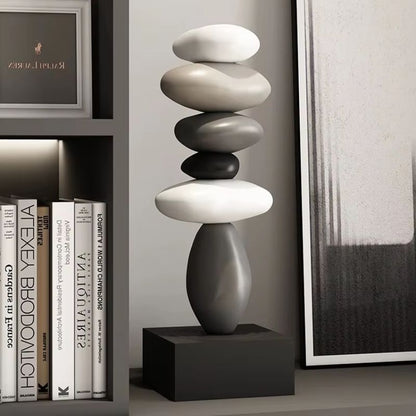 Balanture Zen Skulptur Moderne Dekorativ Figur til Hjemmet