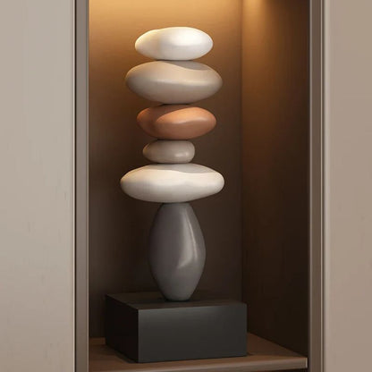 Balanture Zen Skulptur Moderne Dekorativ Figur til Hjemmet