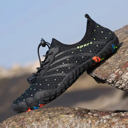 Barfodssko Unisex med Bred Tåboks – Minimalistiske Zero Drop Løbesko