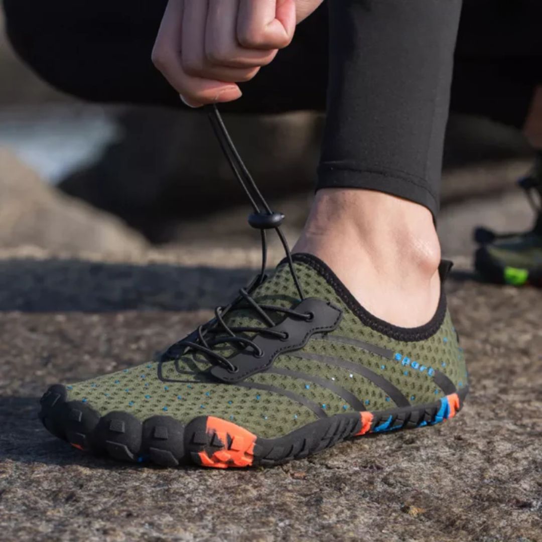 Barfodssko Unisex med Bred Tåboks – Minimalistiske Zero Drop Løbesko