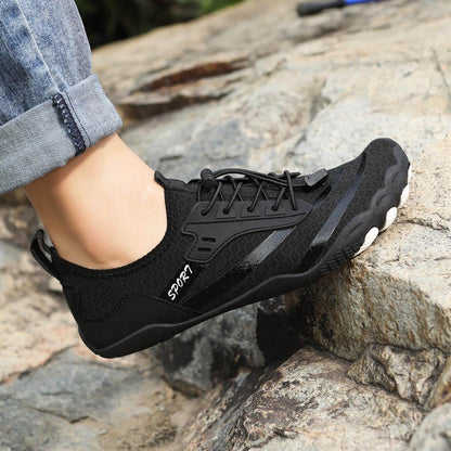 Barfodssko med Bred Tåboks – Zero Drop, Minimalistiske, Lette og Fleksible