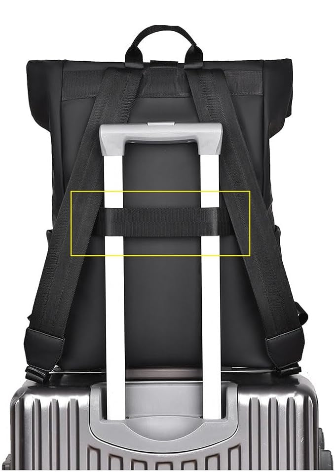 BergTrek Vandtæt Rejserygsæk med USB-opladningsport