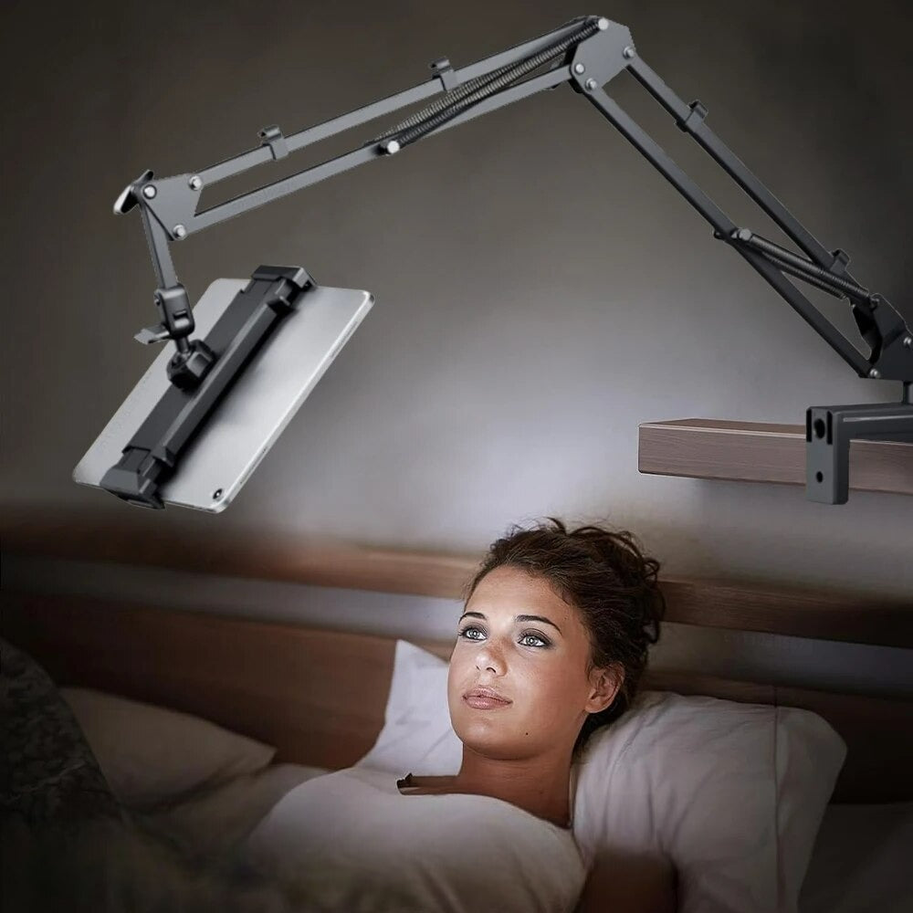 Bettina Justerbar Tablet Holder med Fleksibel Arm til Håndfri Brug