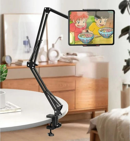 Bettina Justerbar Tablet Holder med Fleksibel Arm til Håndfri Brug