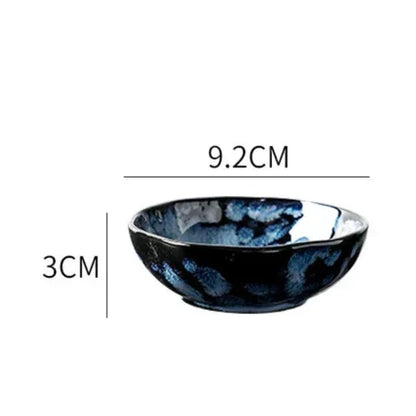 Blue Nebula Keramikstel – 10 Dele Elegant Service