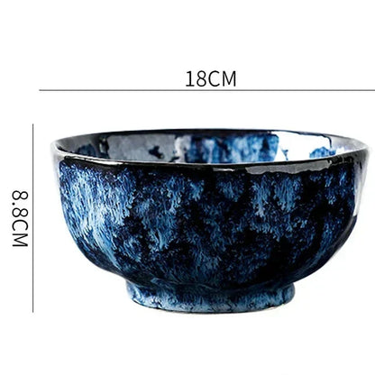 Blue Nebula Keramikstel – 10 Dele Elegant Service