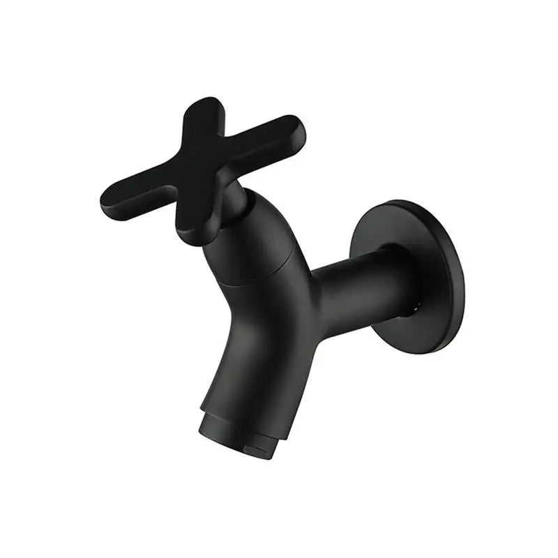 BrassFlow Væghængt Koldtvandshane i Massiv Messing med Ergonomisk Greb