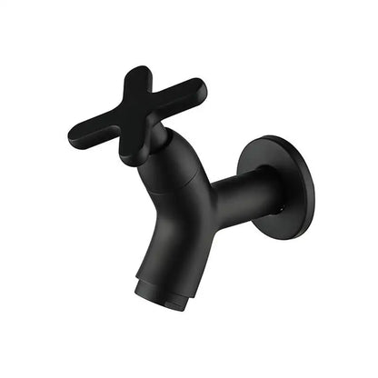 BrassFlow Væghængt Koldtvandshane i Massiv Messing med Ergonomisk Greb