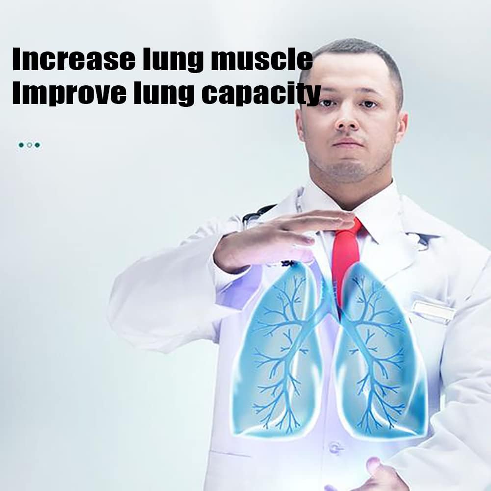BreathBoost Smart Åndedrætstræner til Træning af Lungekapacitet og Udholdenhed