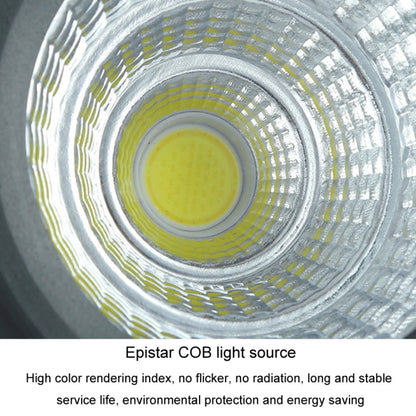COB LED Udendørs Projektør – Vandtæt Justerbar Spotlampe med 7 Farver