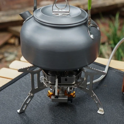 Camping Gasbrænder 5800W – Vindafvisende og Lækagesikker til Udendørs Madlavning