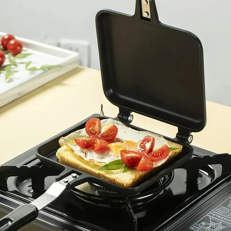 Camping Toastjern med Sliplet Belægning til Udendørs Madlavning