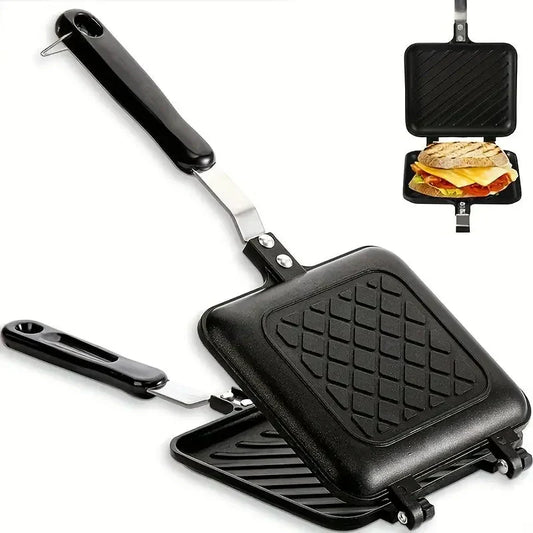Camping Toastjern med Sliplet Belægning til Udendørs Madlavning