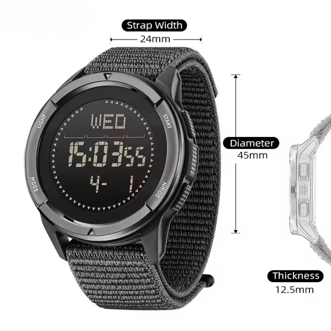 Carbonfiber Outdoorur Letvægts Sportsur med Robust Design