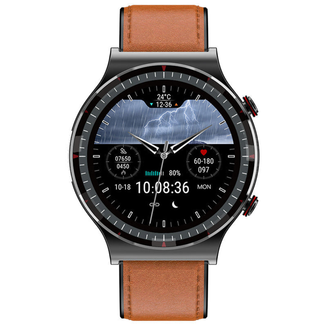 CardioSense ECG Smartwatch med Avanceret Sundhedsovervågning