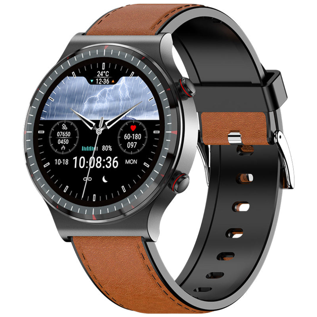 CardioSense ECG Smartwatch med Avanceret Sundhedsovervågning