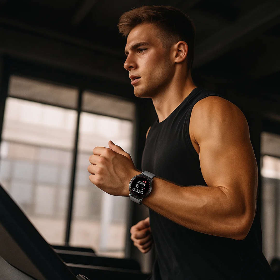 CardioSense ECG Smartwatch med Avanceret Sundhedsovervågning