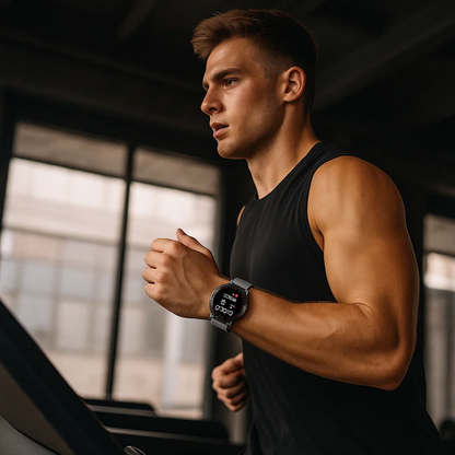 CardioSense ECG Smartwatch med Avanceret Sundhedsovervågning