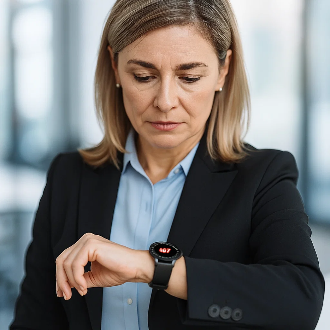 CardioSense ECG Smartwatch med Avanceret Sundhedsovervågning