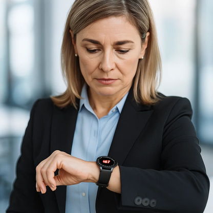 CardioSense ECG Smartwatch med Avanceret Sundhedsovervågning