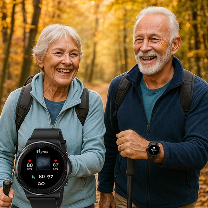 CardioSense ECG Smartwatch med Avanceret Sundhedsovervågning