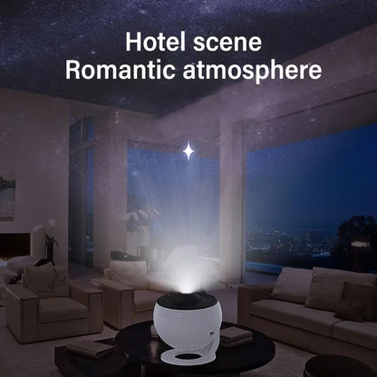 Celestial Dreams Galakseprojektor med 360° Projektion til Hele Rummet