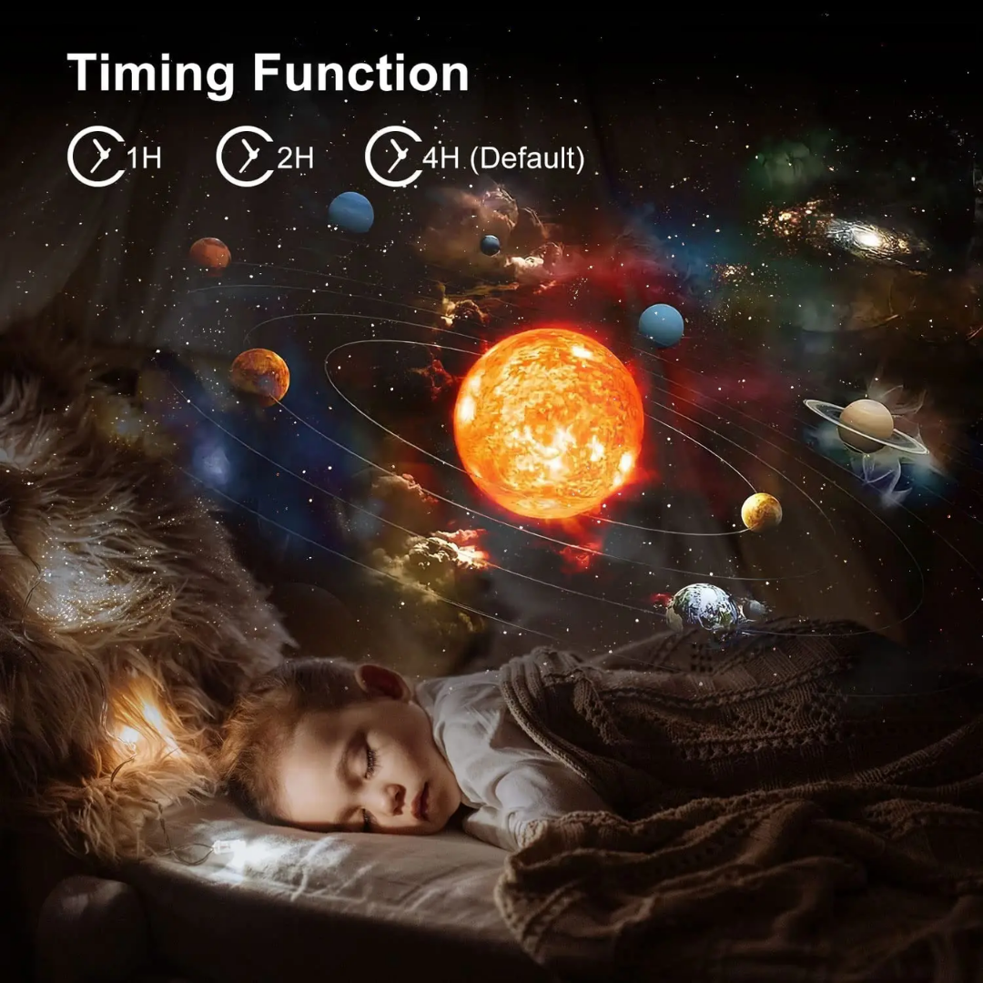Celestial Dreams Galakseprojektor med 360° Projektion til Hele Rummet