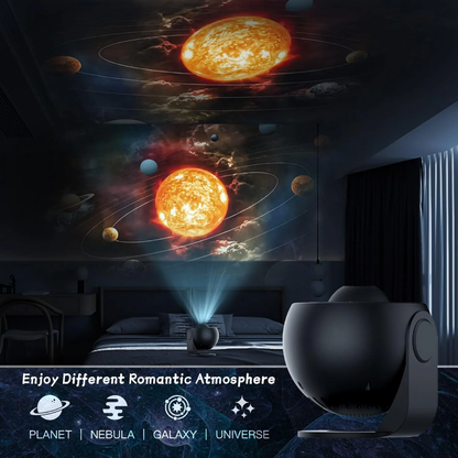 Celestial Dreams Galakseprojektor med 360° Projektion til Hele Rummet