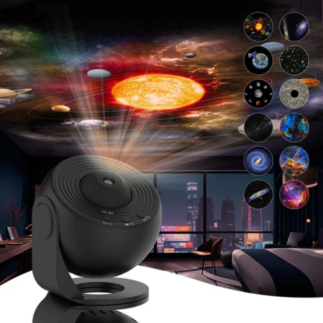 Celestial Dreams Galakseprojektor med 360° Projektion til Hele Rummet