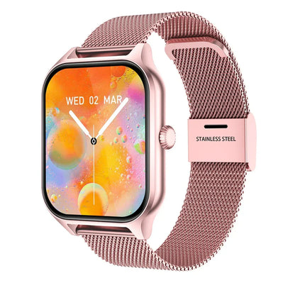 ChicTime Smartwatch til Kvinder med Fitness- og Sundhedsovervågning