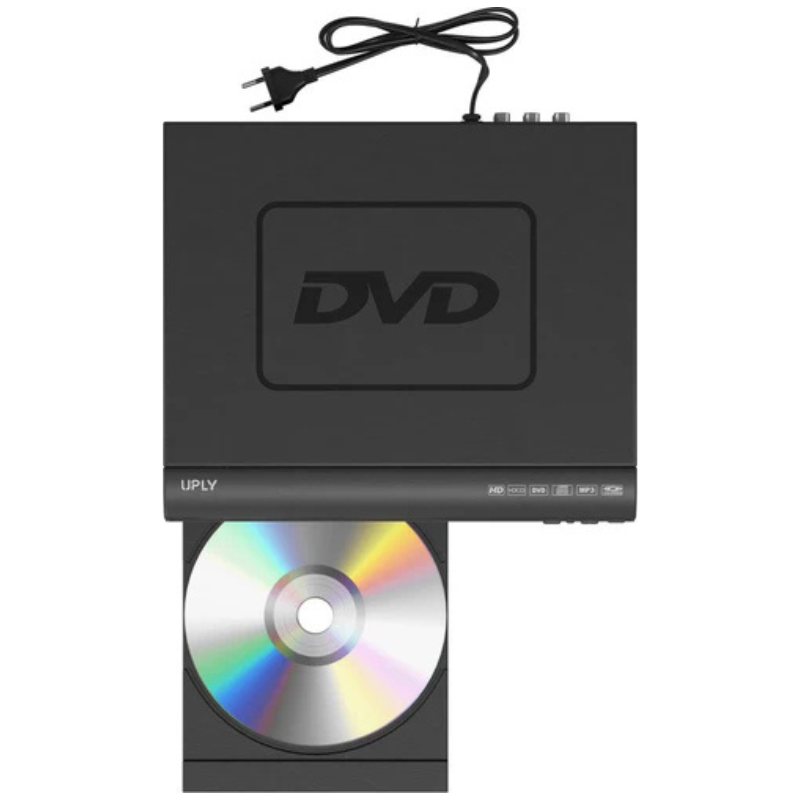 CineView Kompakt DVD-afspiller med HDMI-udgang og Regionsfri Afspilning