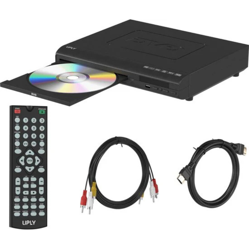 CineView Kompakt DVD-afspiller med HDMI-udgang og Regionsfri Afspilning
