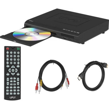 CineView Kompakt DVD-afspiller med HDMI-udgang og Regionsfri Afspilning