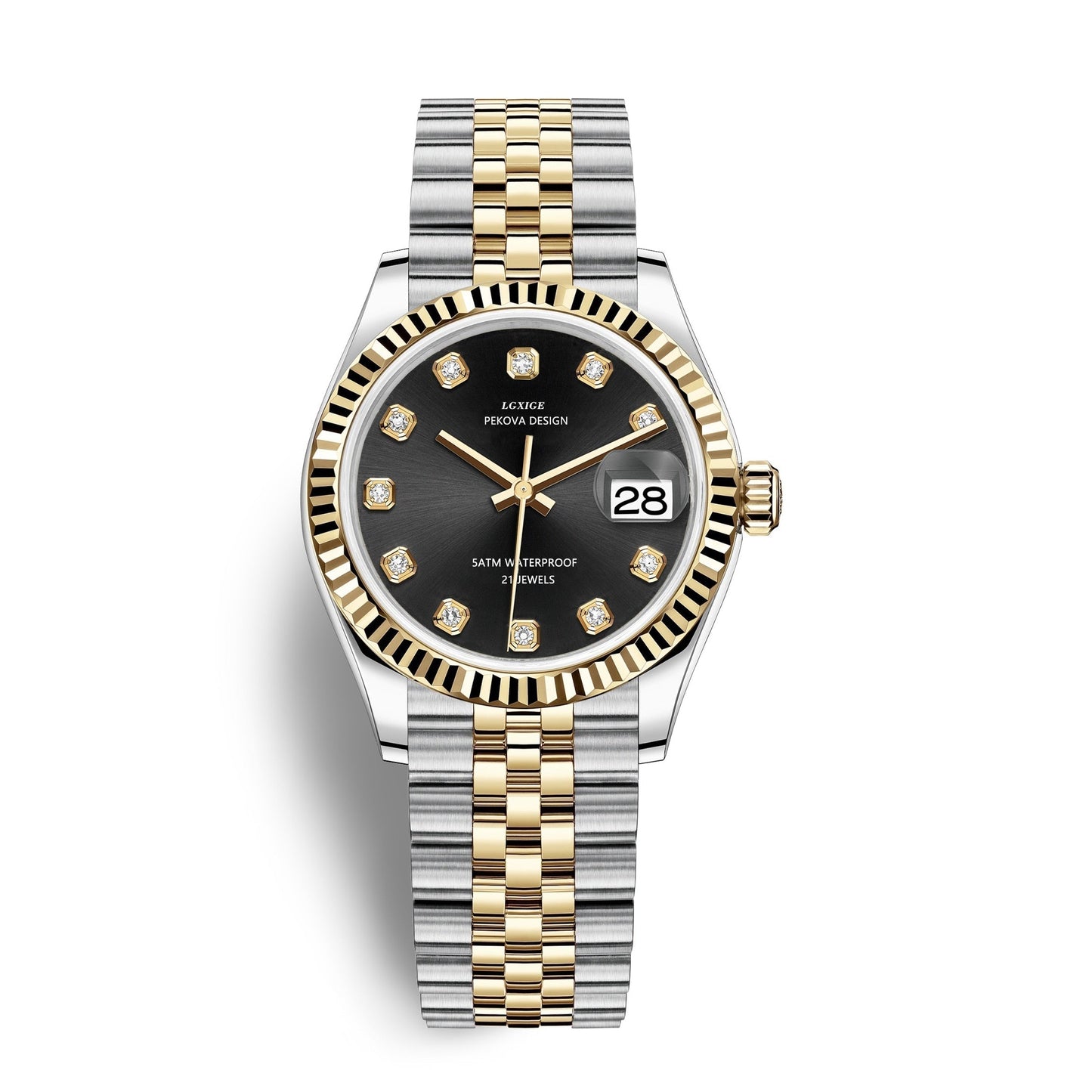 Klassisk Armbåndsur i Rustfrit Stål No. 296 Elegant Minimalistisk Dameur