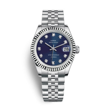 Klassisk Armbåndsur i Rustfrit Stål No. 296 Elegant Minimalistisk Dameur