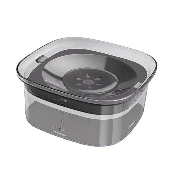 CleanPet Spildfri Vandskål til Hunde og Katte med Stænksikkert Design