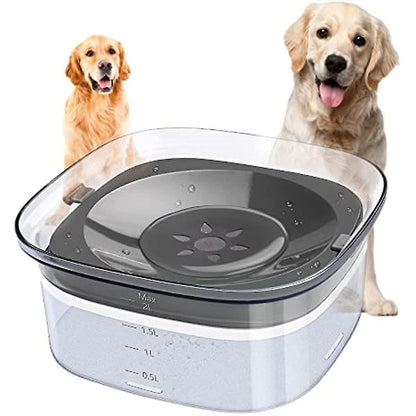 CleanPet Spildfri Vandskål til Hunde og Katte med Stænksikkert Design
