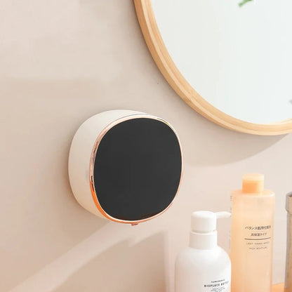 Cleon automatisk sæbedispenser med berøringsfri sensor, LED-display og genopladelig vægmontering